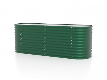 SET Vitavia Hochbeet Vita 858 Basic + Erweiterung 82x242cm Höhe 86cm seegras