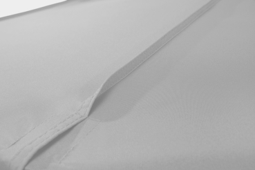 Schneider Gastro Marktschirm Jumbo 400cm Seilzug Stock 55mm wasserfest hellgrau