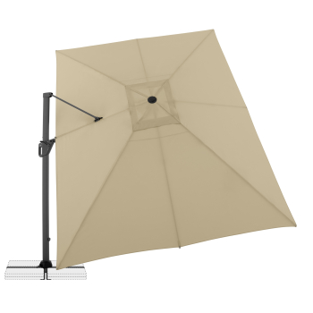 Doppler Multifunktionaler Pendelschirm LIFE 300x400 Side Sand inkl.Ständer
