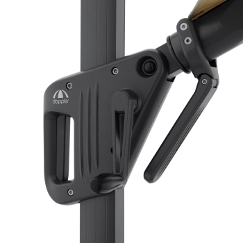 Doppler Multifunktionaler Pendelschirm LIFE 310cm Side Sand inkl.Ständer