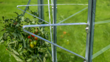 Preview: Vitavia Regalträger = 2 Stück, Tiefe 25cm, Aluminium eloxiert