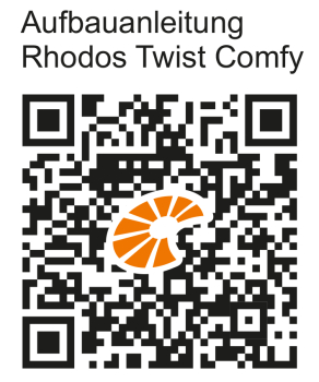 Schneider SET Ampelschirm Rhodos Twist Comfy 300x300cm Natur + Ständer + Hülle