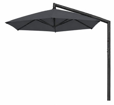 May Ampelschirm Rialto RG Grundmodell 1-er 300cm 3m rund Kurbel TexPoly
