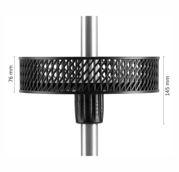 Schneider Schirm-Caddy Kunststoffkorb für Schirmstöcke mit 32,34,38mm Ø