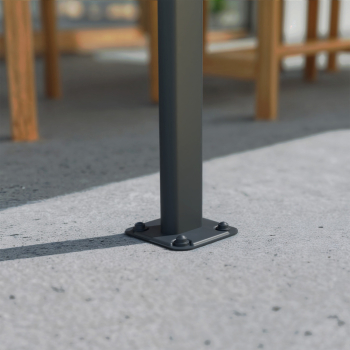 Palram-Canopia Terrassenüberdachung Sierra Cabrio 3x10.4 (295x1044cm) Alu Grau