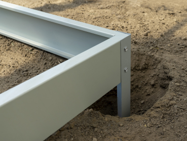 Vitavia Gewächshaus Uranus 8300 BxTxH 257x321x248cm 4mm HKP 8,3m² Alu eloxiert