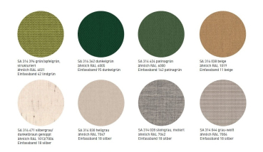 May Marktschirm SCHATTELLO Teleskop Tex-Acryl