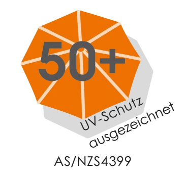 Schneider Ampelschirm Rhodos Twist Bianco 300x300cm weiß + Ständer + Hülle