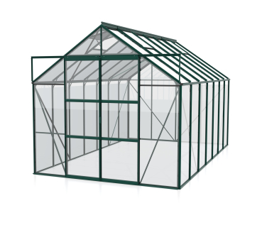 Vitavia Hohes Gewächshaus Uranus 11500 BxTxH 257x445x248cm ESG Glas Alu smaragd
