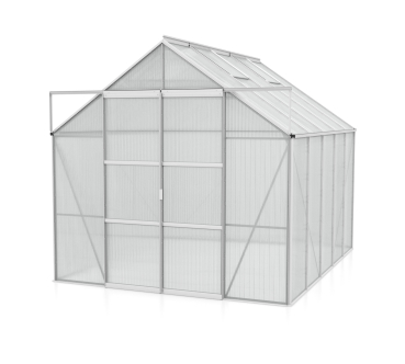Vitavia Gewächshaus Uranus 8300 BxTxH 257x321x248cm 4mm HKP 8,3m² Alu eloxiert
