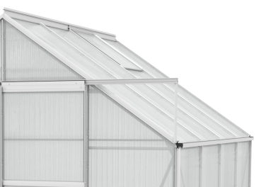 Vitavia Gewächshaus Uranus 8300 BxTxH 257x321x248cm 4mm HKP 8,3m² Alu eloxiert