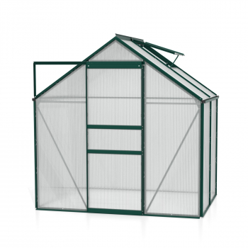 Vitavia Gewächshaus Venus 2500 BxTxH 195x131x197cm 2,5m² 4mm HKP Alu smaragd