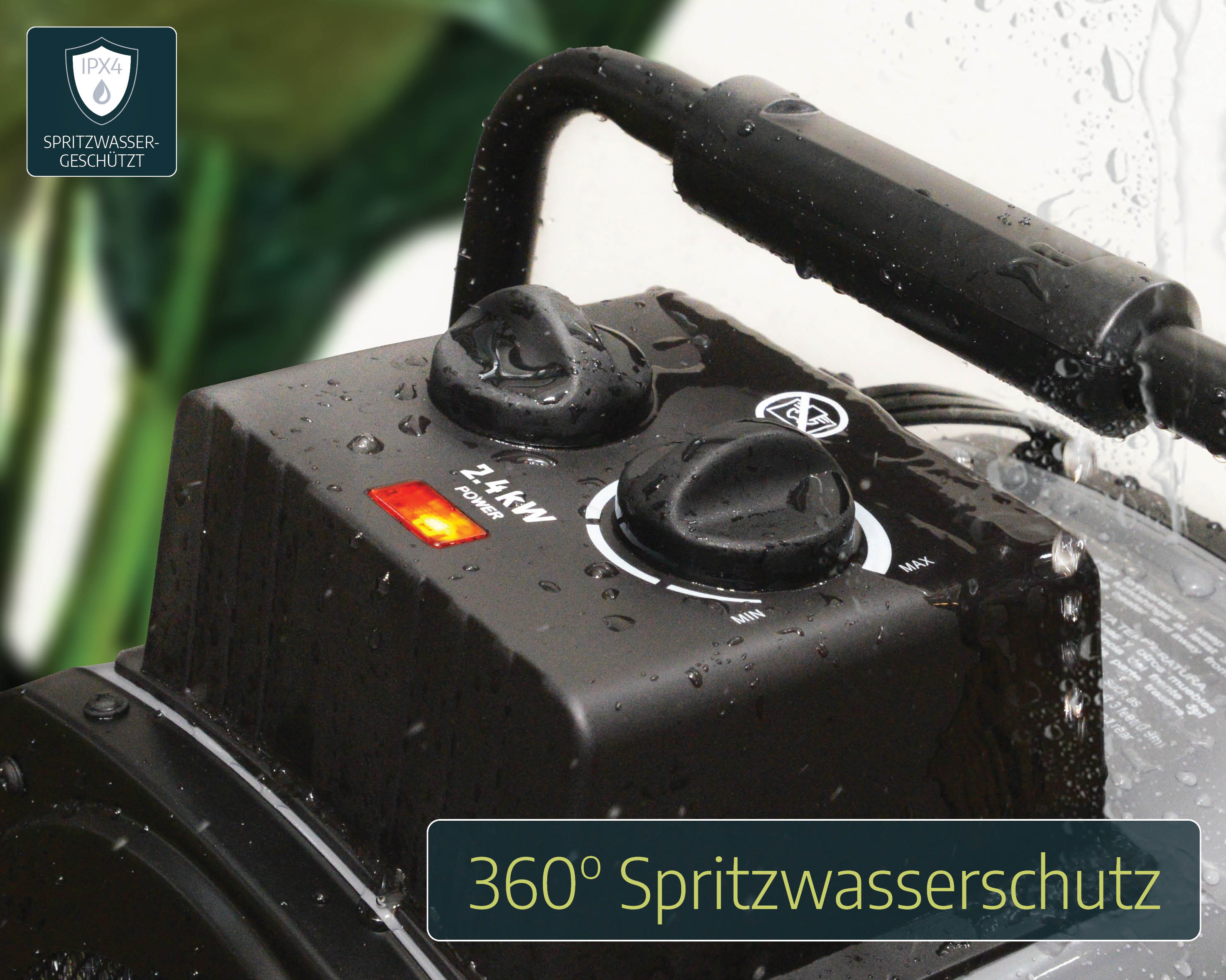 Gartenshop-Hartmann - Palram-Canopia Tragbarer Heizlüfter mit digitalem  Thermostat 2400W