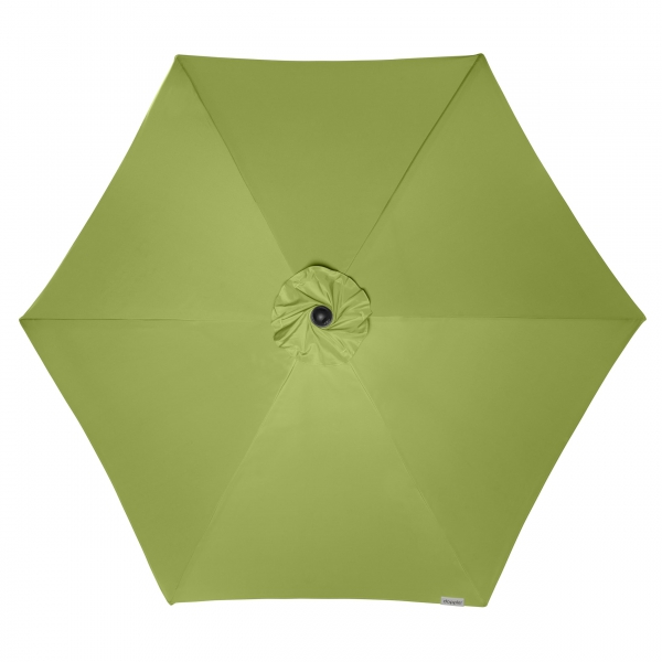 Doppler großer Sonnenschirm Active Kurbel 380cm Mast 48mm PES Fresh Green