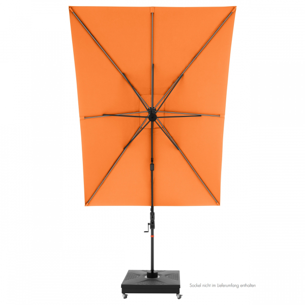 Doppler myZone Pendelschirm AX ca. 300x220cm LED D. 816 orange K-FSC