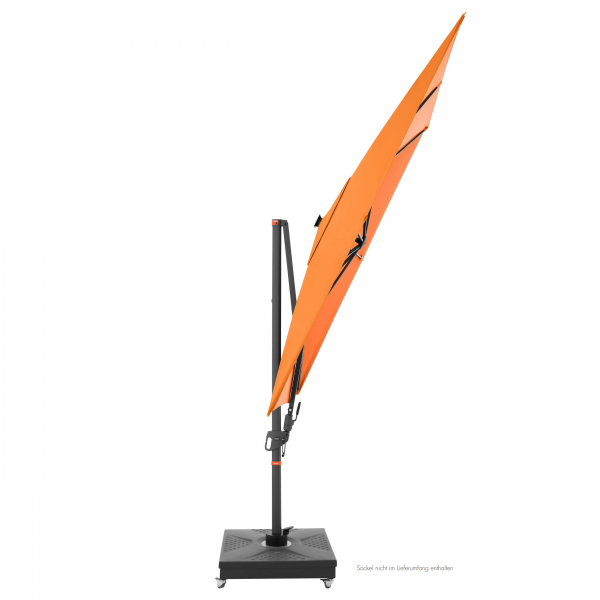 Doppler myZone Pendelschirm AX ca. 300x220cm LED D. 816 orange K-FSC