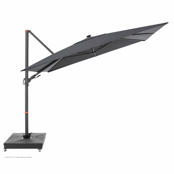 Doppler myZone Pendelschirm AX ca. 300x220cm LED D. 840 anthrazit K-FSC