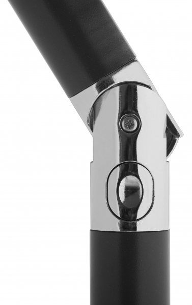 Schneider Alu Kurbelschirm Blacklight 270cm Knicker LED Stock 38mm PES anthrazit