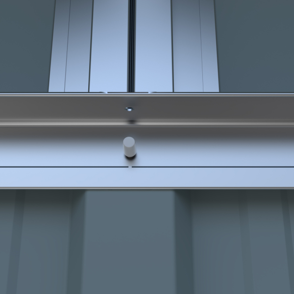 Preisgünstiges Metall Gerätehaus Basic 2,5㎡ L131xB194xH184cm Satteldach von Elmar Jung