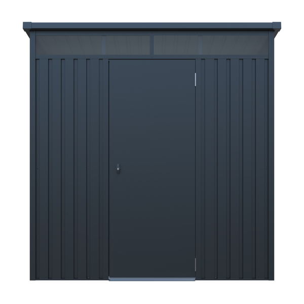 Premium Gerätehaus Skylight Plus 3㎡ L147xB197xH201cm Pultdach abschließbar von Elmar Jung