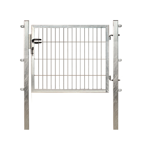 Elmar Jung Einzeltor Excellent HxB 80x100cm eckige Pfosten 60/60 verzinkt