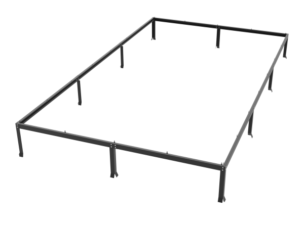 Vitavia Fundamentsrahmen für Modell 11500 LxBxH 441x254x6cm Stahlblech schwarz