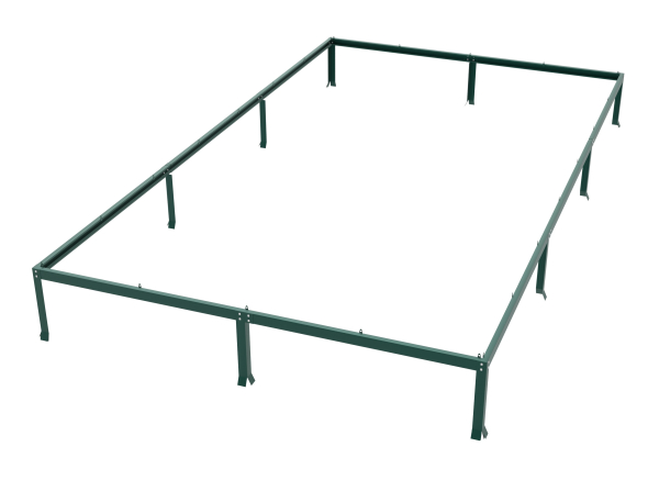 Vitavia Fundamentsrahmen für Modell 11500 LxBxH 441x254x6cm Stahlblech smaragd