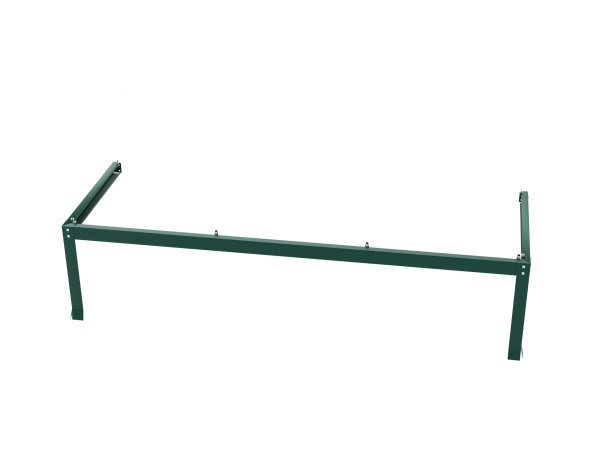 Vitavia Fundamentsrahmen für Ida 1300 LxBxH 192x65x6cm Stahlblech smaragd