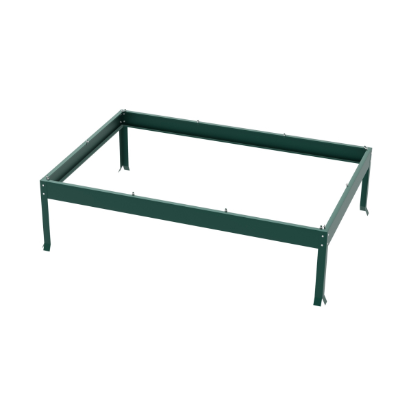 Vitavia Fundamentsrahmen für Modell 2500 LxBxH 130x192x12,5cm Stahlblech smaragd