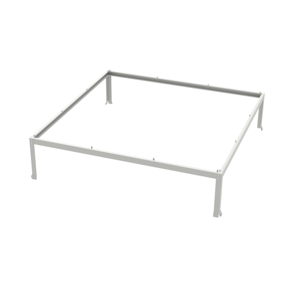 Vitavia Fundamentsrahmen für Orion 3800 LxBxH 192x192x6cm Stahlblech grau