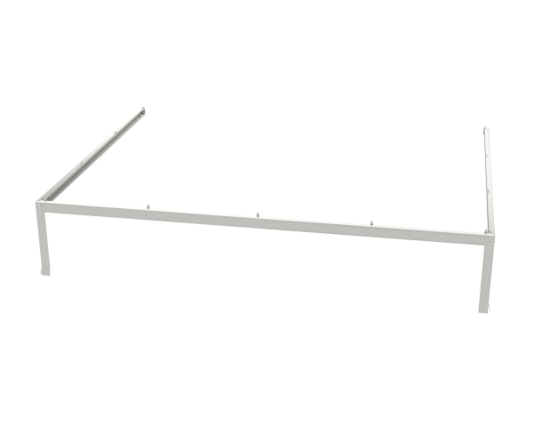 Vitavia Fundamentsrahmen für Ida 5200 LxBxH 254x190x6cm Stahlblech grau