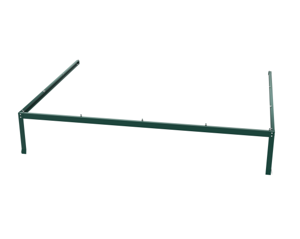 Vitavia Fundamentsrahmen für Ida 5200 LxBxH 254x190x6cm Stahlblech smaragd