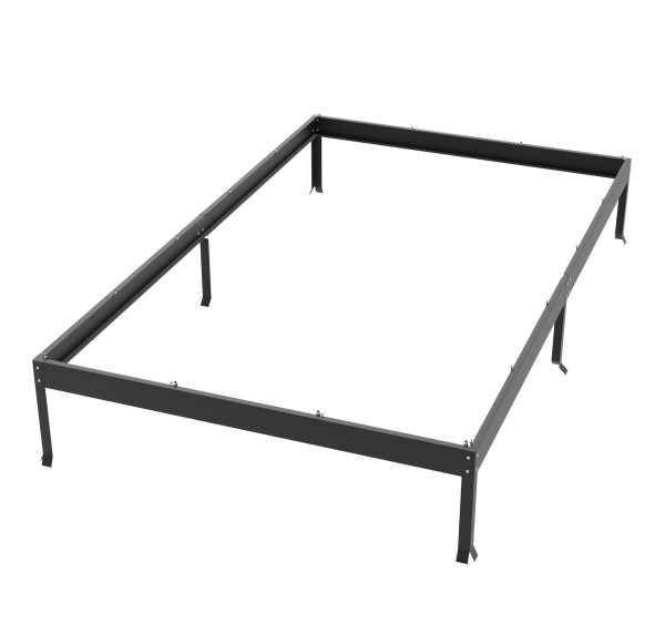Vitavia Fundamentsrahmen für Modell 6200 LxBxH 317x192x12,5cm Stahlblech schwarz