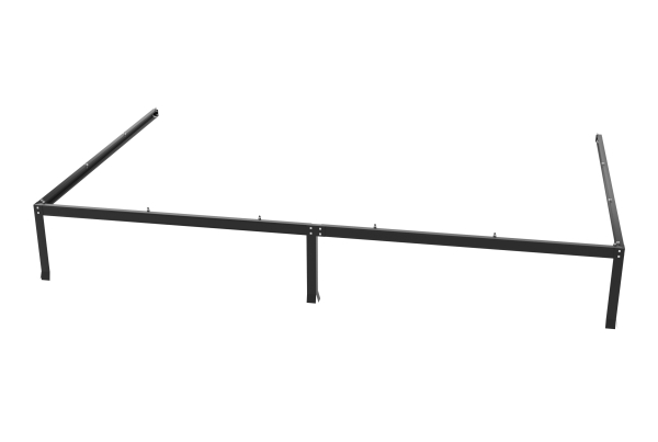 Vitavia Fundamentsrahmen für Ida Osiris 6500 LxBxH 317x190x6cm Stahlblech schwarz