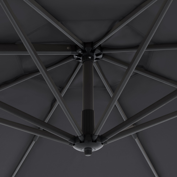 Doppler Multifunktionaler Pendelschirm LIFE 310cm Side Anthrazit inkl.Ständer