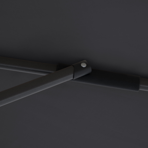 Doppler Multifunktionaler Pendelschirm LIFE 310cm Side Anthrazit inkl.Ständer