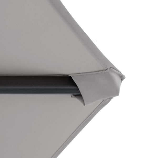 Doppler Multifunktionaler Pendelschirm LIFE 310cm Side Hellgrau inkl.Ständer