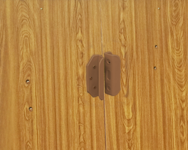 Pergart Pultdach Gerätehaus Lübeck 89 BxTxH 239x278x202cm 6m² Holzoptik