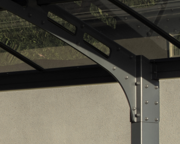Palram-Canopia Carport Arizona Double Breeze Wings & Arch 5,8x5m Polycarbonat