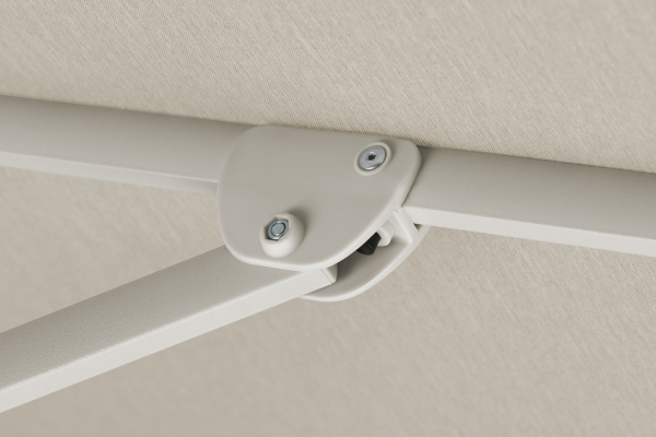 Schneider SET Ampelschirm Rhodos Twist Comfy 300x300cm Natur + Ständer + Hülle