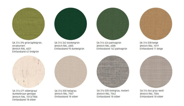 May Marktschirm SCHATTELLO Teleskop Tex-Acryl