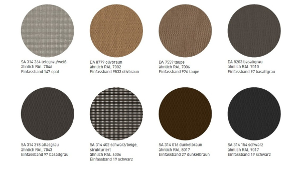 May Marktschirm SCHATTELLO Teleskop Tex-Acryl