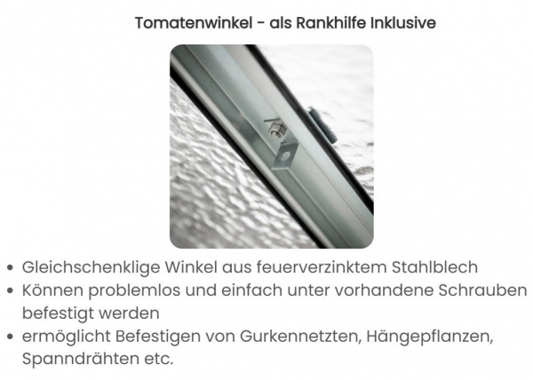 Vario Stahl Gewächshaus Landhaus 3 Nörpelglas 4mm BxL:303x303cm 9m² Anthrazit