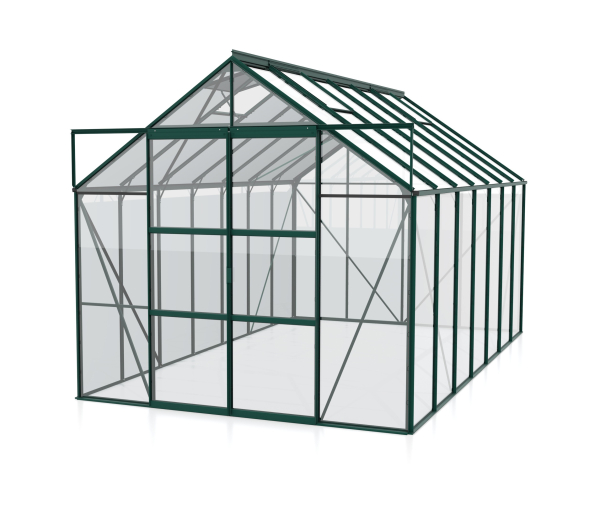 Vitavia Hohes Gewächshaus Uranus 11500 BxTxH 257x445x248cm ESG Glas Alu smaragd