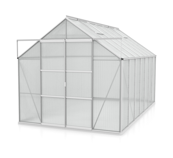 Vitavia Gewächshaus Uranus 11500 BxTxH 257x445x248cm 6mm HKP 11,5m² Alu eloxiert