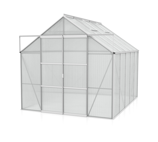 Vitavia Gewächshaus Uranus 8300 BxTxH 257x321x248cm 4mm HKP 8,3m² Alu eloxiert