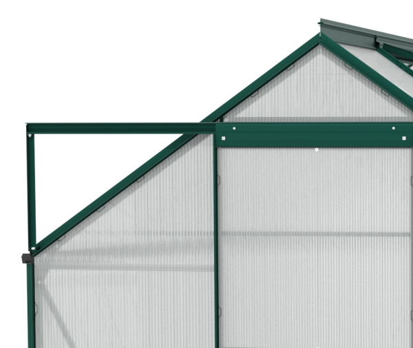 Vitavia Gewächshaus Venus 5000 BxTxH 195x257x197cm 5m² 4mm HKP Alu smaragd