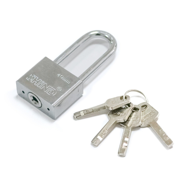 Pergart Vorhängeschloss für Gerätehäuser mit 4 Schlüssel