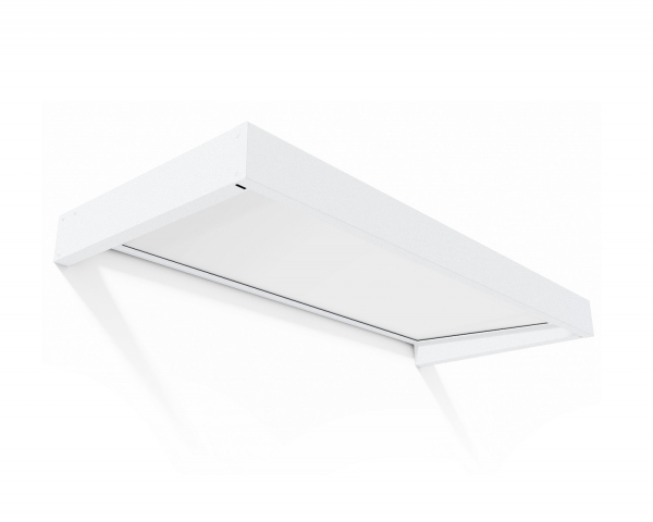 Palram-Canopia Tür Vordach SOPHIA 2150 (215x95x17cm) Weiß 4mm Weiß Opal