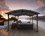 Palram-Canopia Aluminium Pavillon TUCSON 5000 507x359cm 6mm HKP